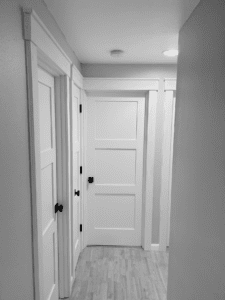 Interior Trim and 3 Panel Doors