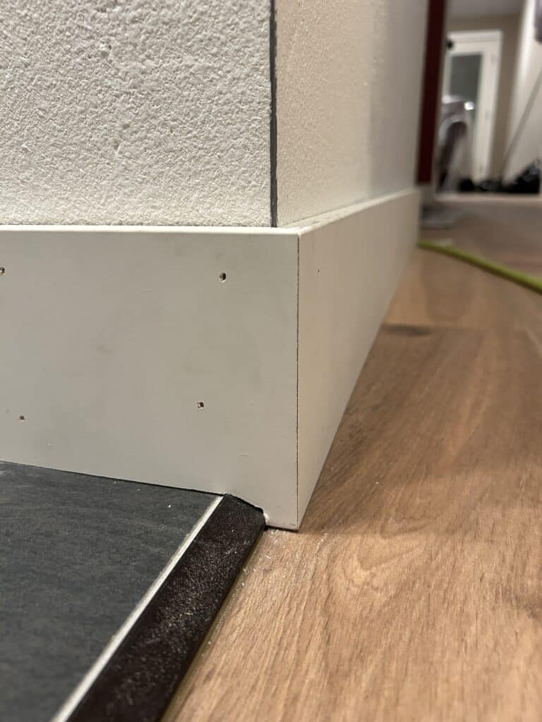 baseboard detail